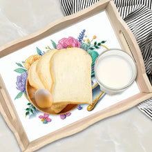 Load image into Gallery viewer, Wooden Beautiful Pattern 5D Diamond Painting Tray Art Craft with Handle for Desk
