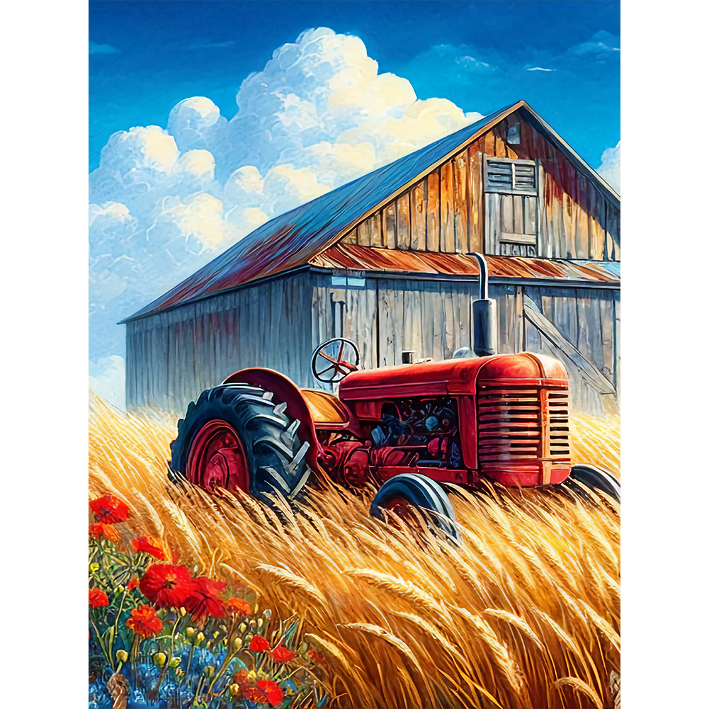 Diamond Painting - Full Round - Field Harvester (30*40CM)