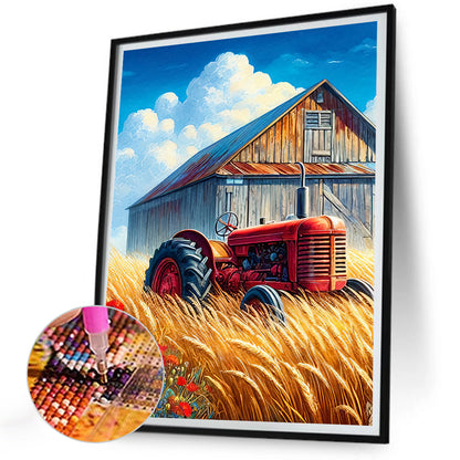 Diamond Painting - Full Round - Field Harvester (30*40CM)