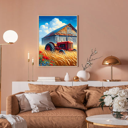 Diamond Painting - Full Round - Field Harvester (30*40CM)