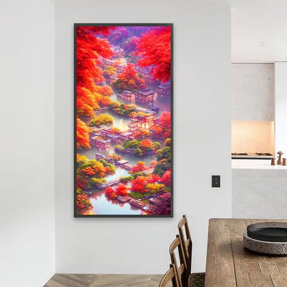 AB Diamond Painting - Full Round - Oriental Water Village (40*80CM)