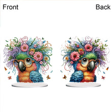 Load image into Gallery viewer, Acrylic Special Shape Flower Girl Desktop Diamond Art Kits for Home Office Decor
