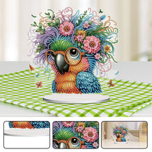 Load image into Gallery viewer, Acrylic Special Shape Flower Girl Desktop Diamond Art Kits for Home Office Decor
