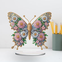 Load image into Gallery viewer, Acrylic Special Shape Flower Girl Desktop Diamond Art Kits for Home Office Decor
