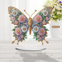 Load image into Gallery viewer, Acrylic Special Shape Flower Girl Desktop Diamond Art Kits for Home Office Decor
