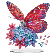 Load image into Gallery viewer, Acrylic Special Shape Flower Girl Desktop Diamond Art Kits for Home Office Decor
