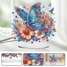 Load image into Gallery viewer, Acrylic Special Shape Flower Girl Desktop Diamond Art Kits for Home Office Decor
