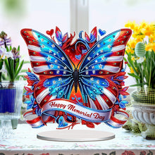 Load image into Gallery viewer, Acrylic Special Shape Flower Girl Desktop Diamond Art Kits for Home Office Decor
