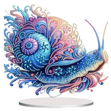 Load image into Gallery viewer, Acrylic Special Shape Flower Girl Desktop Diamond Art Kits for Home Office Decor
