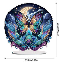 Load image into Gallery viewer, Acrylic Special Shape Flower Girl Desktop Diamond Art Kits for Home Office Decor
