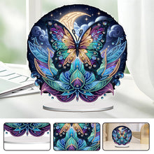 Load image into Gallery viewer, Acrylic Special Shape Flower Girl Desktop Diamond Art Kits for Home Office Decor
