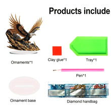 Load image into Gallery viewer, Acrylic Special Shape Flower Girl Desktop Diamond Art Kits for Home Office Decor
