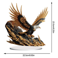 Load image into Gallery viewer, Acrylic Special Shape Flower Girl Desktop Diamond Art Kits for Home Office Decor
