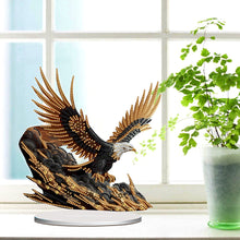 Load image into Gallery viewer, Acrylic Special Shape Flower Girl Desktop Diamond Art Kits for Home Office Decor
