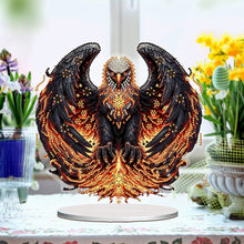 Load image into Gallery viewer, Acrylic Special Shape Flower Girl Desktop Diamond Art Kits for Home Office Decor
