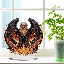 Load image into Gallery viewer, Acrylic Special Shape Flower Girl Desktop Diamond Art Kits for Home Office Decor
