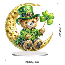 Load image into Gallery viewer, Acrylic Special Shape Flower Girl Desktop Diamond Art Kits for Home Office Decor
