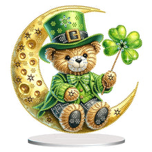 Load image into Gallery viewer, Acrylic Special Shape Flower Girl Desktop Diamond Art Kits for Home Office Decor
