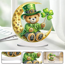 Load image into Gallery viewer, Acrylic Special Shape Flower Girl Desktop Diamond Art Kits for Home Office Decor
