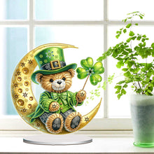 Load image into Gallery viewer, Acrylic Special Shape Flower Girl Desktop Diamond Art Kits for Home Office Decor
