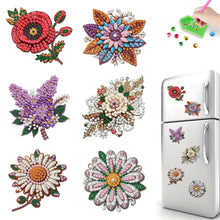 Load image into Gallery viewer, 6Pcs Acrylic Animals Diamond Painting Refrigerator Magnet for Fridge Whiteboards
