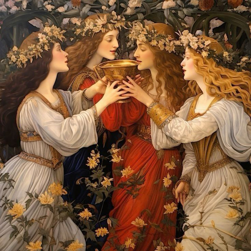 Diamond Painting - Full Square - Holy Grail (40*40CM)