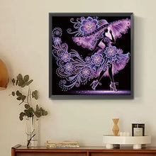 Load image into Gallery viewer, Diamond Painting - Partial Special Shaped - Elegant Lady (30*30CM)
