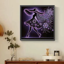 Load image into Gallery viewer, Diamond Painting - Partial Special Shaped - Elegant Lady (30*30CM)

