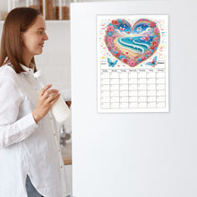 Load image into Gallery viewer, Special Shaped Colorful Pattern 5D DIY Diamond Art Monthly Planner for Beginners
