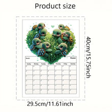 Load image into Gallery viewer, Special Shaped Colorful Pattern 5D DIY Diamond Art Monthly Planner for Beginners
