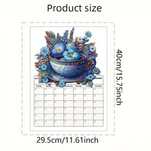 Load image into Gallery viewer, Special Shaped Colorful Pattern 5D DIY Diamond Art Monthly Planner for Beginners
