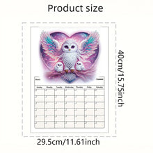 Load image into Gallery viewer, Special Shaped Colorful Pattern 5D DIY Diamond Art Monthly Planner for Beginners
