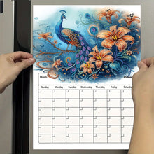 Load image into Gallery viewer, Special Shaped Colorful Pattern 5D DIY Diamond Art Monthly Planner for Beginners
