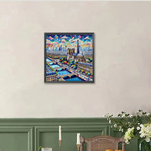 Load image into Gallery viewer, Diamond Painting - Full Round - Eiffel Tower During The Day (40*40CM)
