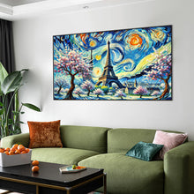 Load image into Gallery viewer, Diamond Painting - Full Round - Eiffel Tower In Spring (70*40CM)
