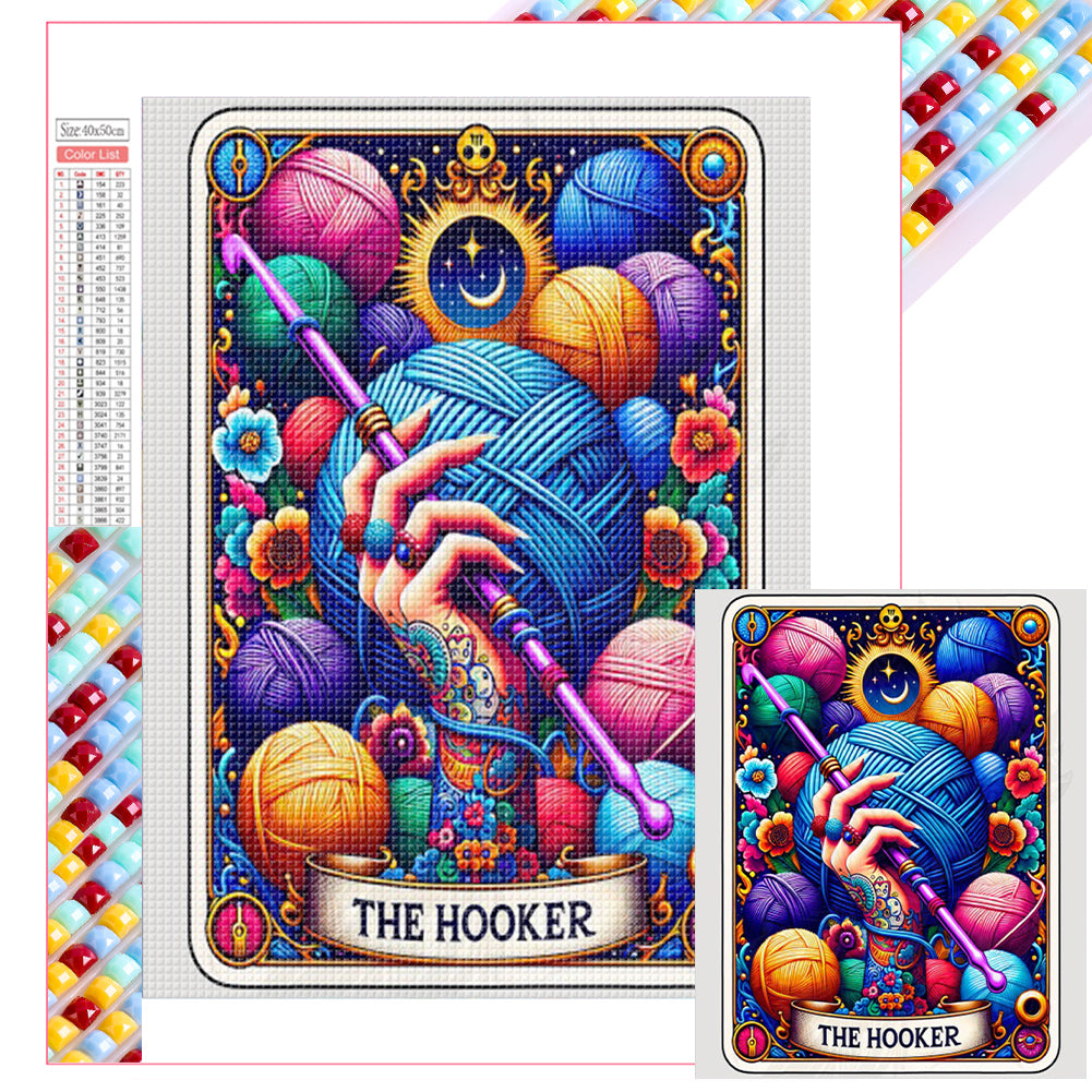 Diamond Painting - Full Square - Tarot Cards (40*50CM)