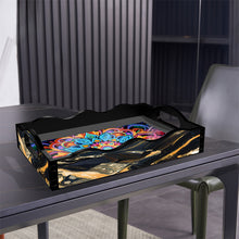 Load image into Gallery viewer, Acrylic Animals Rectangular Diamond Decorative Serving Tray for Countertop Decor
