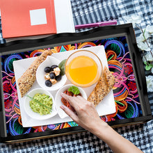 Load image into Gallery viewer, Acrylic Animals Rectangular Diamond Decorative Serving Tray for Countertop Decor
