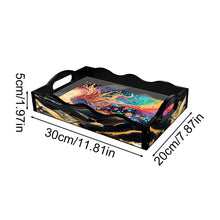 Load image into Gallery viewer, Acrylic Girl Back 5D Diamond Painting Serving Tray Art Craft for Home Decoration
