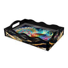 Load image into Gallery viewer, Acrylic Back 5D Diamond Painting Serving Tray Art Craft for Home Decoration
