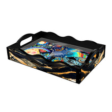 Load image into Gallery viewer, Acrylic Moonlight Cat 5D Diamond Painting Tray Art Craft for Home Decor
