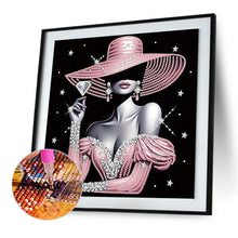 Load image into Gallery viewer, Diamond Painting - Partial Special Shaped - Lady (30*30CM)
