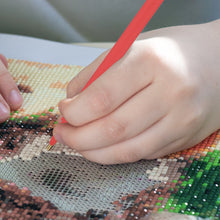 Load image into Gallery viewer, Cartoon Diamond Painting Pen Diamond Art Drill Pen with 6 Pen Tips DIY Supplies
