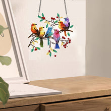 Load image into Gallery viewer, Bird Diamond Painting Hanging Pendant Rhinestone Diamond Art Window Pendants
