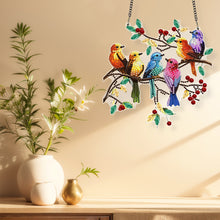 Load image into Gallery viewer, Bird Diamond Painting Hanging Pendant Rhinestone Diamond Art Window Pendants
