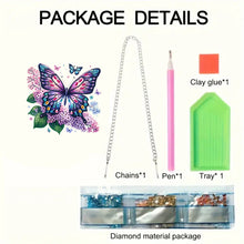 Load image into Gallery viewer, Butterfly Diamond Painting Hanging Pendant Rhinestone Diamond Art Window Pendant
