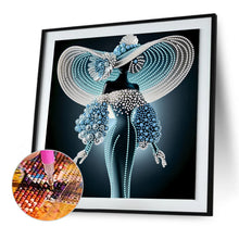 Load image into Gallery viewer, Diamond Painting - Partial Special Shaped - Elegant Lady (30*30CM)
