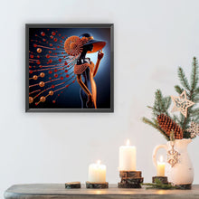 Load image into Gallery viewer, Diamond Painting - Partial Special Shaped - Elegant Lady (30*30CM)
