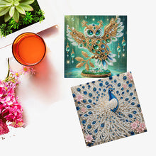 Load image into Gallery viewer, 6PCS DIY Diamond Art Greeting Cards Creative Birthday Card Kit Gifts (Animal)

