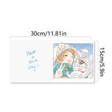 Load image into Gallery viewer, 6pcs Diamond Painting Greeting Cards DIY Diamond Art Cards Arts Crafts (Anime)
